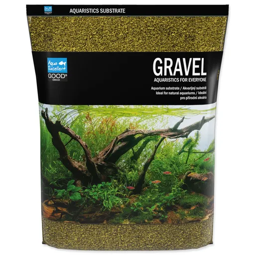 Aqua Excellent piesok neapolská žltá 1,6-2,2 mm 3 kg