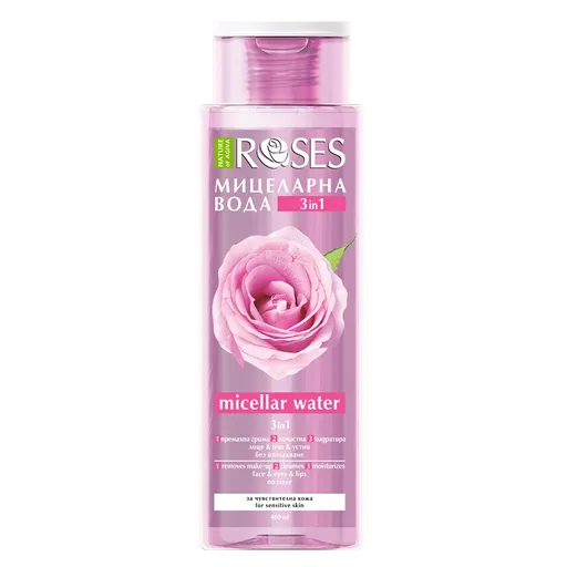 HYDRA PLUS micelárna voda 3v1 pre citlivú pokožku 400 ml - NATURE OF AGIVA