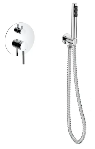 BESCO - Podomietkový sprchový/vaňový set VEO II chróm BABWVSPCHII
