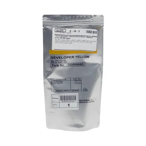 Ricoh D0899680 žltý (yellow) originálny developer