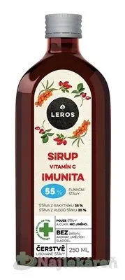 Leros Sirup Echinacea Imunita 250 ml