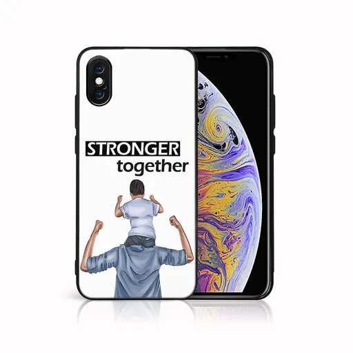 MY ART Ochranný kryt pre Apple iPhone X / XS DADDY (116)