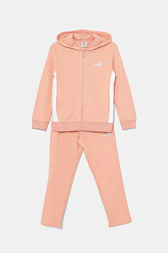 Detská tepláková súprava Puma Metallic Hooded Sweat Suit TR