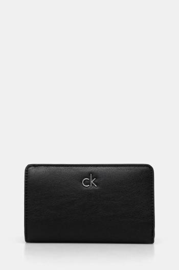 Peňaženka Calvin Klein dámska, čierna farba, K60K613075