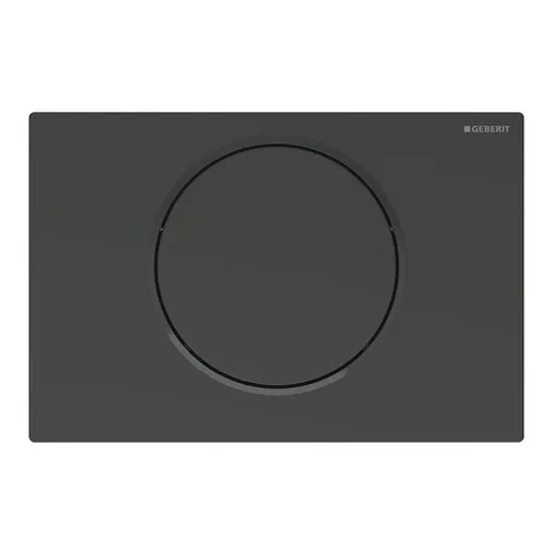 Geberit Sigma10 ovládacie tlačidlo oceľ čierna matná 115.758.16.5