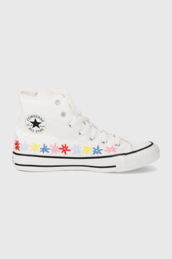 Detské tenisky Converse biela farba