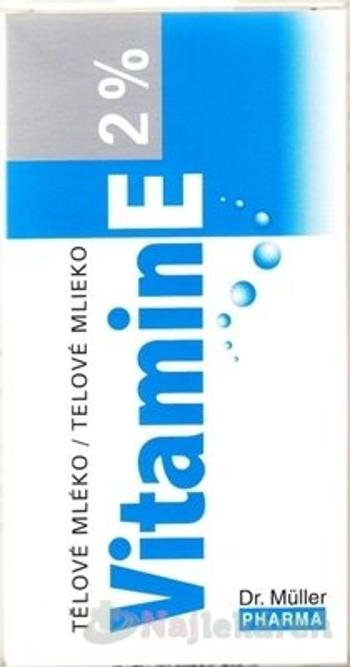 Dr. Müller VITAMÍN E 2% Telové mlieko 200 ml