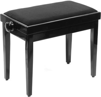 Pianonova SG 801 Drevená klavírna stolička Black