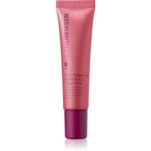 OLEHENRIKSEN Pout Preserve Peptide Lip Treatment hydratačný lesk na pery odtieň Lingonberry Jam Glimmer 12 ml