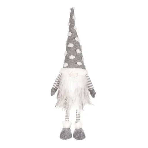 Látková dekorácia Škriatok s LED osvetlením II, 50 cm