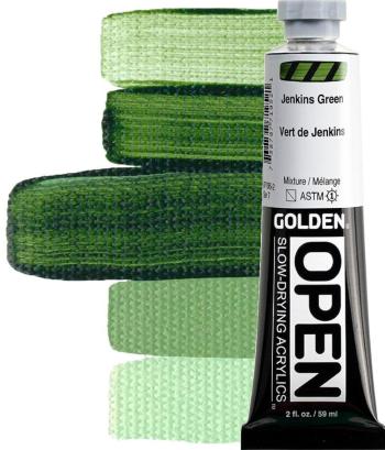 Golden Artist Colors Open Akrylová farba Jenkins Green 59 ml 1 ks