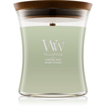 Woodwick Ethereal Haze vonná sviečka s dreveným knotom 275 g
