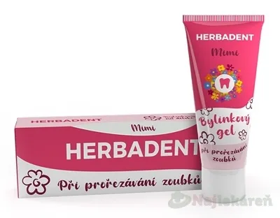 HERBADENT MIMI Bylinkový gél pri prerezávaní zúbkov 25g
