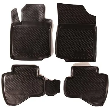 SIXTOL Gumové koberce CITROEN C1, 2010 -