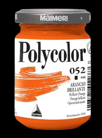 MAIMERI POLYCOLOR - Jemné vinylové farby 052 - brilliant orange, 140 ml