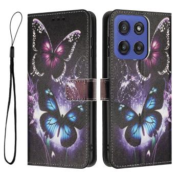 ART Peňaženkový kryt pre Motorola Edge 60 / Edge 60 Fusion BUTTERFLIES