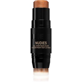 Nudestix Nudies Glow multifunkčný rozjasňovač v tyčinke odtieň Bubbly Bebe 7 g