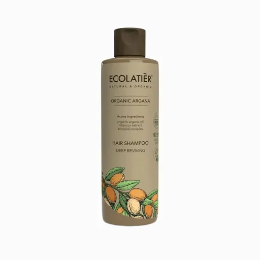 Šampón na vlasy hĺbkovo vyživujúci Organic Argana - 250 ml - Ecolatier
