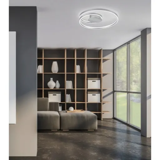 LED stropné osvetlenie Cinque Ciola nikel 677210107