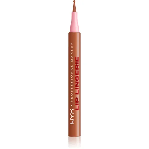 NYX Professional Makeup Lip Lingerie fixka na pery pre dlhotrvajúci efekt odtieň 03 Barely There 1 ml