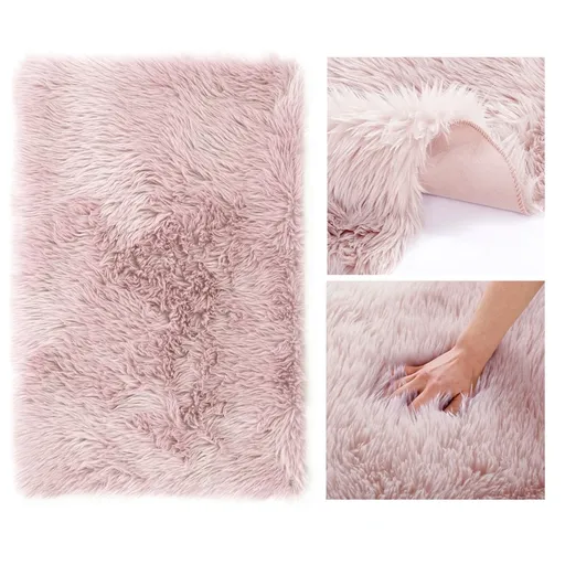 ArtFlhf Koberček DOKKA | 60 x 90 cm Farba: Ružová