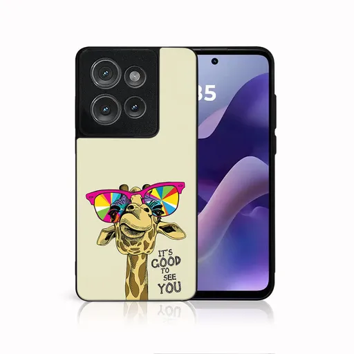 MY ART Ochranný kryt pre Motorola Moto G56 5G GIRAFFE (180)
