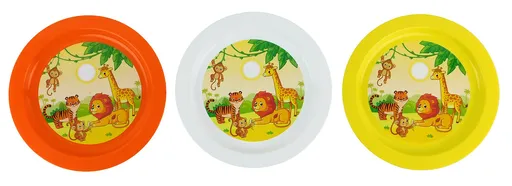 TVAR - Tanier detský plytký IML Džungľa rôzne farby, umelá hmota