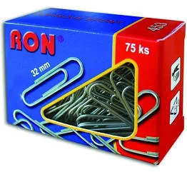 Listové spony 32mm 453 75ks Ron