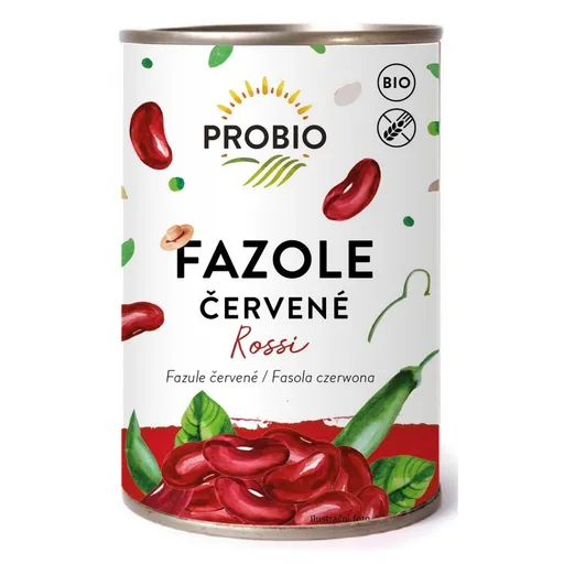 PROBIO Rossi fazuľa červená sterilizovaná BIO 400 g