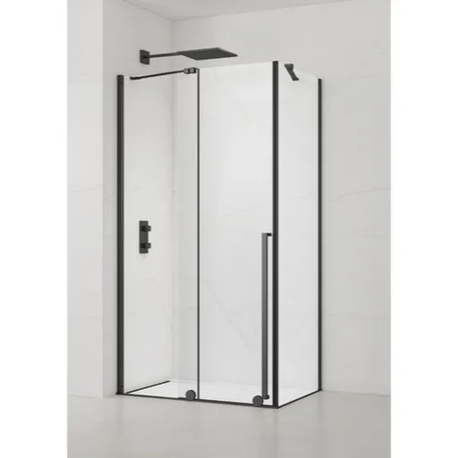 Sprchový kút obdĺžnik 140x80 cm SAT Walk-In Xmotion SATBWIXM140STE80C