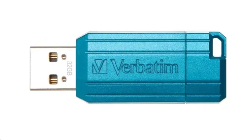 VERBATIM Flash Disk 32GB Store 'n' Go PinStripe, karibská modrá