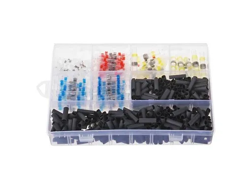 Káblová spojka spájkovacia s cínom a bužírkou, sada 500ks