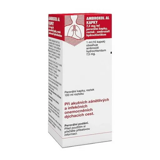 AMBROXOL AL kvapky 50 ml