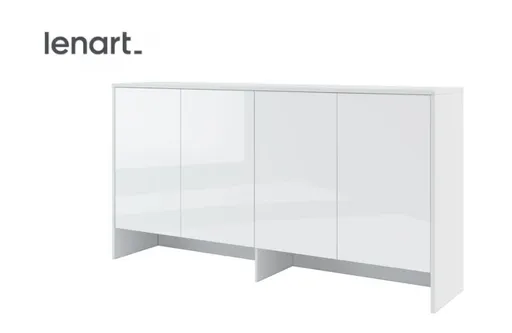 Dig-net nábytok Nadstavec pre sklápaciu posteľ Lenart BED CONCEPT BC-11p | biely lesk