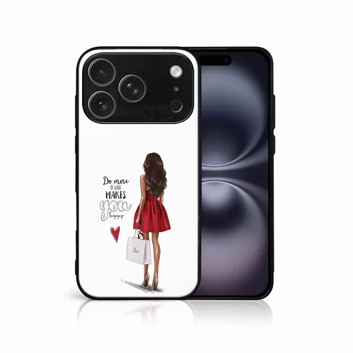 MY ART Ochranný kryt pre Apple iPhone 17 Pro RED DRESS (137)