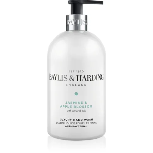 Baylis & Harding Jasmine & Apple Blossom čistiace tekuté mydlo na ruky s antibakteriálnou prísadou 500 ml