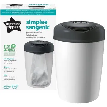 Tommee Tippee Sangenic Simplee – sivý (5010415700315)