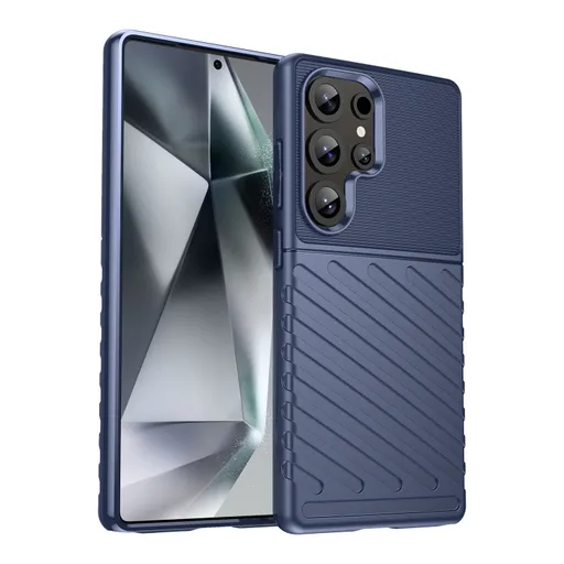 THUNDER Ochranný obal Samsung Galaxy S25 Ultra 5G modrý