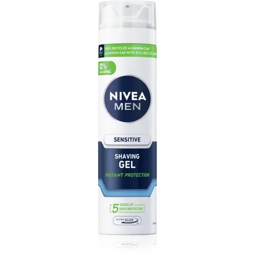 NIVEA MEN Sensitive gél na holenie 200 ml