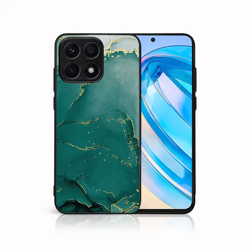 MY ART Ochranný kryt pre Honor X8a GREEN MARBLE (145)