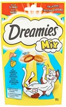 Dreamies pochúťka pre mačky s lososom a syrom 60g