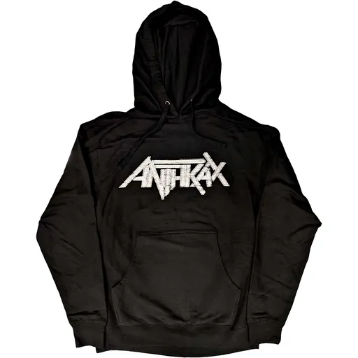 Anthrax mikina Logo Čierna S