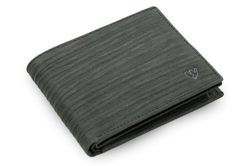 Čierna pánska kožená peňaženka v štýle BAMBOO 513-4241-60