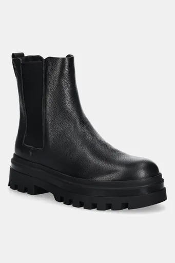 Kožené topánky chelsea Calvin Klein LUGGED CHELSEA BOOT HIGH LTH