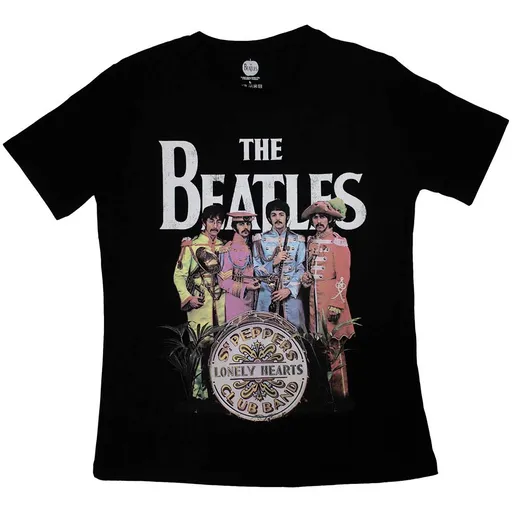 The Beatles tričko Sgt Pepper Čierna S