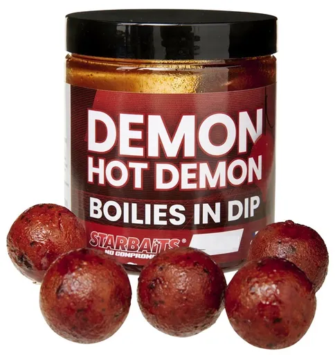 Starbaits boilies in dip concept hot demon 150 g - 24 mm