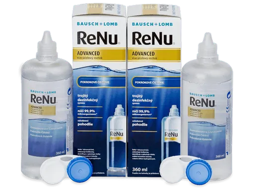 Roztok ReNu Advanced 2x 360 ml