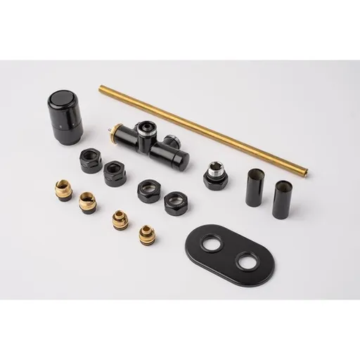 P.M.H. Nova termostatický ventil pre ústredné vykurovanie 6x7 cm čierná NOV-R-B