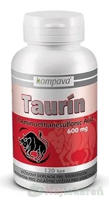 Kompava Taurín 600 120 tabliet
