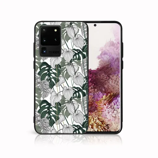 MY ART Ochranný kryt pre Samsung Galaxy S20 Ultra LEAF (175)